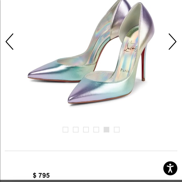 CHRISTIAN LOUBOUTIN Iriza 100 leather pumps 38.5 - SOLD OUT - Picture 2 of 9